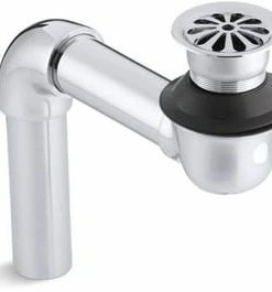 Cheapest 🧨 KOHLER Decorative 2-1/8 x 4 in. Bathroom Sink Drain in Polished Chrome 😀