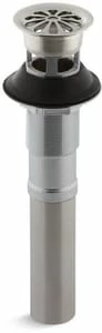 Top 10 👍 KOHLER 3-13/16 in. Bathroom Sink Drain in Vibrant Brushed Nickel 🎉