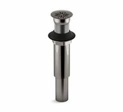 Best reviews of ⭐ KOHLER 8-15/16 in. Titanium Decorative Drain (Less Overflow) ✨