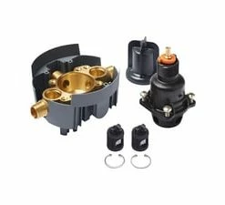 Hot Sale 🧨 KOHLER Rite-Temp® 1/2 in. NPT and Sweat Pressure Balancing Valve Body and Cartridge Kit with Service Stops ⌛