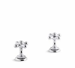 Deals 🎉 KOHLER Artifacts® Bathroom Sink Cross Handle in Polished Chrome 🛒