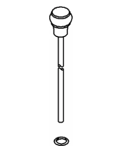 Outlet ✔️ KOHLER Lift Rod for Kohler K-16102-4, K-16102-4A Lavatory Faucets in Polished Chrome 😍