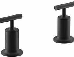 Cheap 👍 KOHLER Purist® 4-3/4 in. Brass Handle in Matte Black 🤩