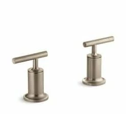 Best Sale 🧨 KOHLER Purist® Bath Handle Trim in Vibrant Brushed Bronze ✨