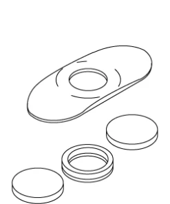 Best Pirce 🔔 KOHLER Escutcheon Assembly in Polished Chrome 👏