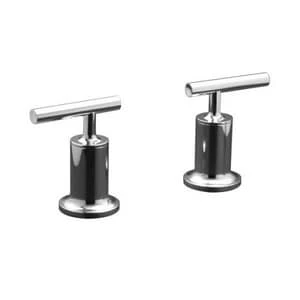 New 😍 KOHLER Purist® Two Handle Bath Valve Trim Polished Chrome ⭐
