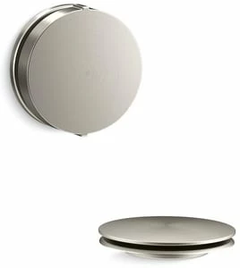 New ✔️ KOHLER PureFlo™ 3-1/8 in. Metal Drain and Overflow Trim Kit in Vibrant® Brushed Nickel ⭐