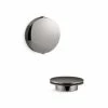 Best deal 💯 KOHLER PureFlo™ Cable Bath Drain Trim with Contemporary Rotary Turn Handle in Vibrant Titanium 🎉