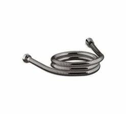 Best deal 😀 KOHLER MasterShower® 60 in. Hand Shower Hose in Titanium 🧨