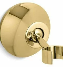 Promo 😍 KOHLER Forte® Hand Shower Holder in Vibrant Polished Brass ✨