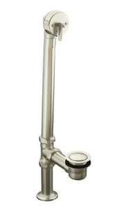 New 💯 KOHLER Vintage® Brass Trip Lever Drain in Vibrant Brushed Nickel 😉