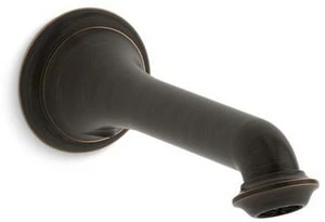 Coupon 🧨 KOHLER Artifacts® Wall Mount Non-Diverter Spout Bath with Vacuum Breaker in Oil Rubbed Bronze ⭐