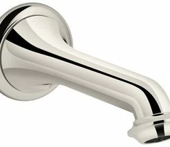 Cheap 🎁 KOHLER Artifacts® Wall-Mount Bath Spout with Turned Design Vibrant Polished Nickel 🎉