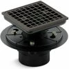 Brand new 🔔 KOHLER ClearFlo™ 3 in. Threaded Plastic Oil Rubbed Bronze Shower Drain 👍