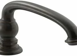 Cheap 💯 KOHLER Artifacts® 15 gpm Deckmount Bath Spout with Arc Design in Oil Rubbed Bronze (Less Handle) 👍