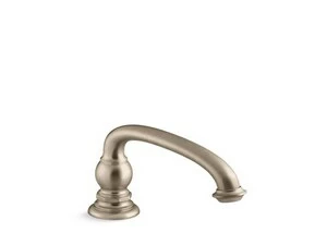 Deals 🛒 KOHLER Artifacts® 15 gpm Deckmount Bath Spout with Arc Design in Vibrant Brushed Bronze (Less Handle) 🤩