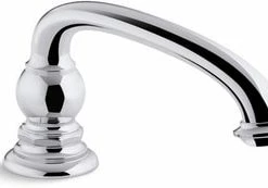 Discount 💯 KOHLER Artifacts® 15 gpm Deckmount Bath Spout with Arc Design in Polished Chrome (Less Handle) 👍