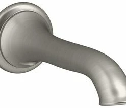 Best deal 🛒 KOHLER Artifacts® Wall-Mount Bath Spout with Flare Design Vibrant Brushed Nickel 😍
