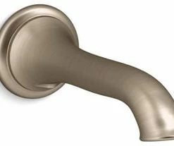 Wholesale 👍 KOHLER Artifacts® Metal Wall Mount Non-Diverter Bath Spout in Vibrant Brushed Bronze 🎉