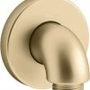 Best deal 🧨 KOHLER Purist® Stillness® 1/2 in. NPT Brass Supply Elbow in Vibrant® Brushed Moderne Brass 🌟