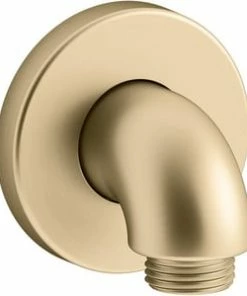 Best deal 🧨 KOHLER Purist® Stillness® 1/2 in. NPT Brass Supply Elbow in Vibrant® Brushed Moderne Brass 🌟