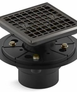 Budget 🔥 KOHLER ClearFlo™ 3 in. Threaded Plastic Chrome Shower Drain 🌟